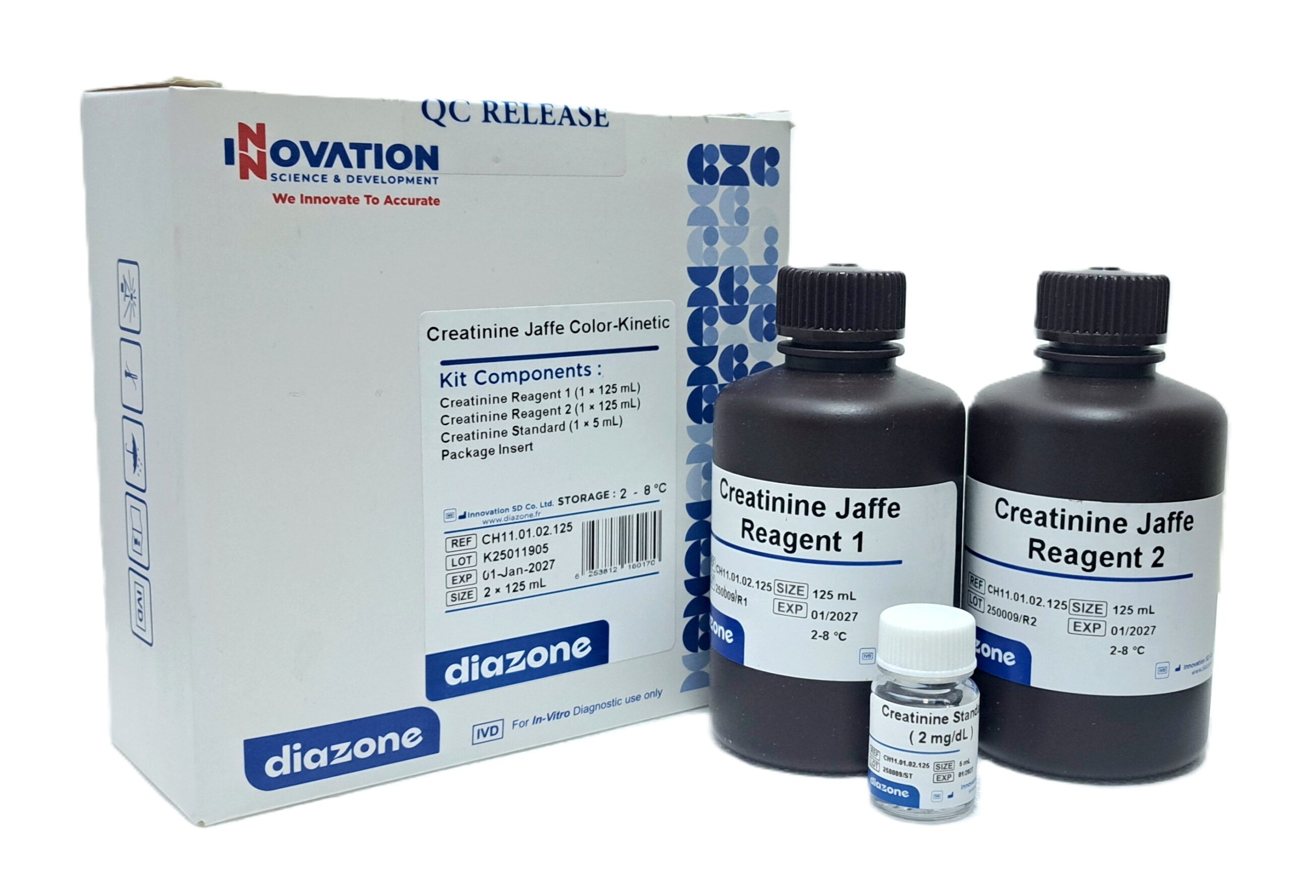 Creatinine - diazone 2*125ml - الصورة 2