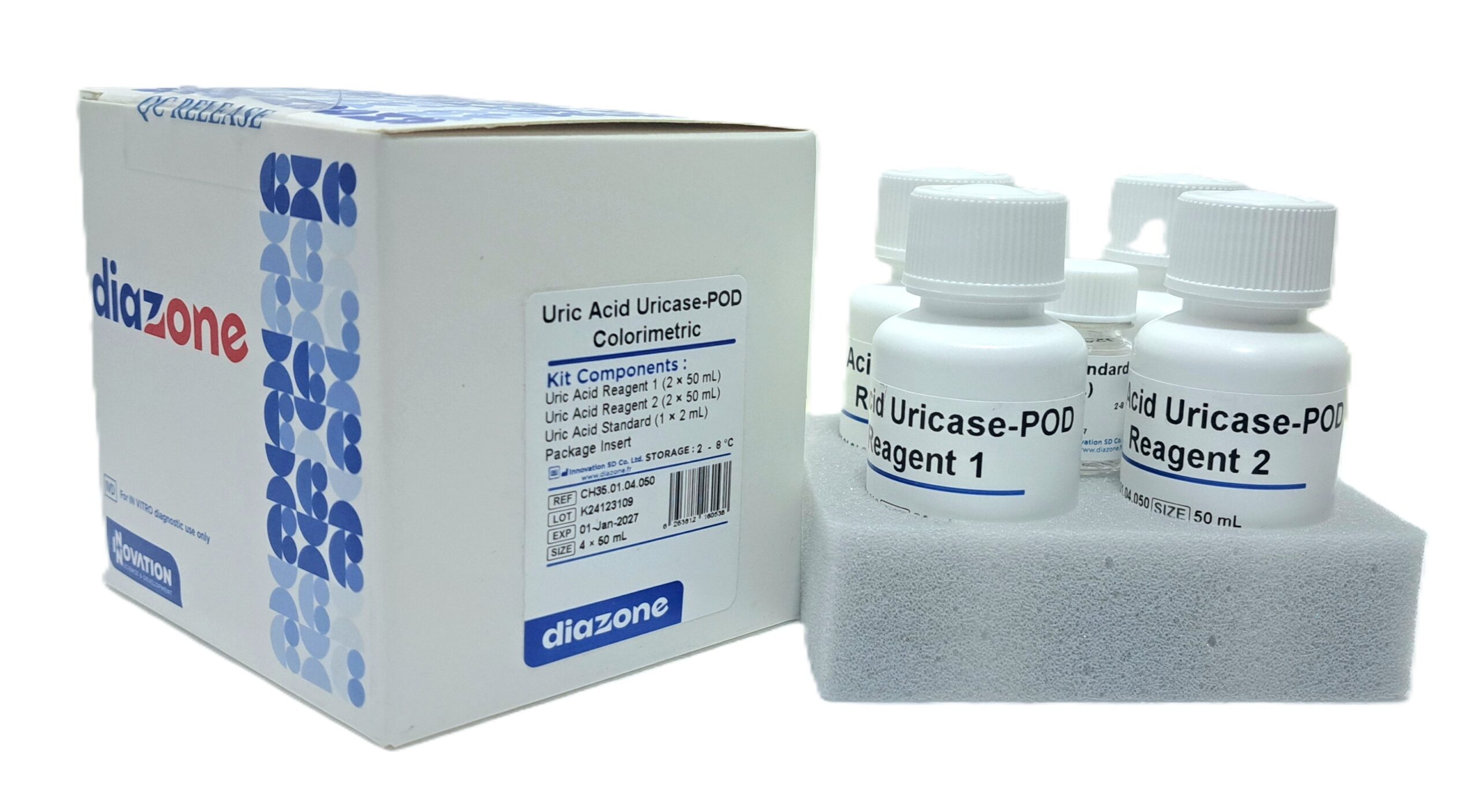 Acid uric 2*150ml diazone - الصورة 6